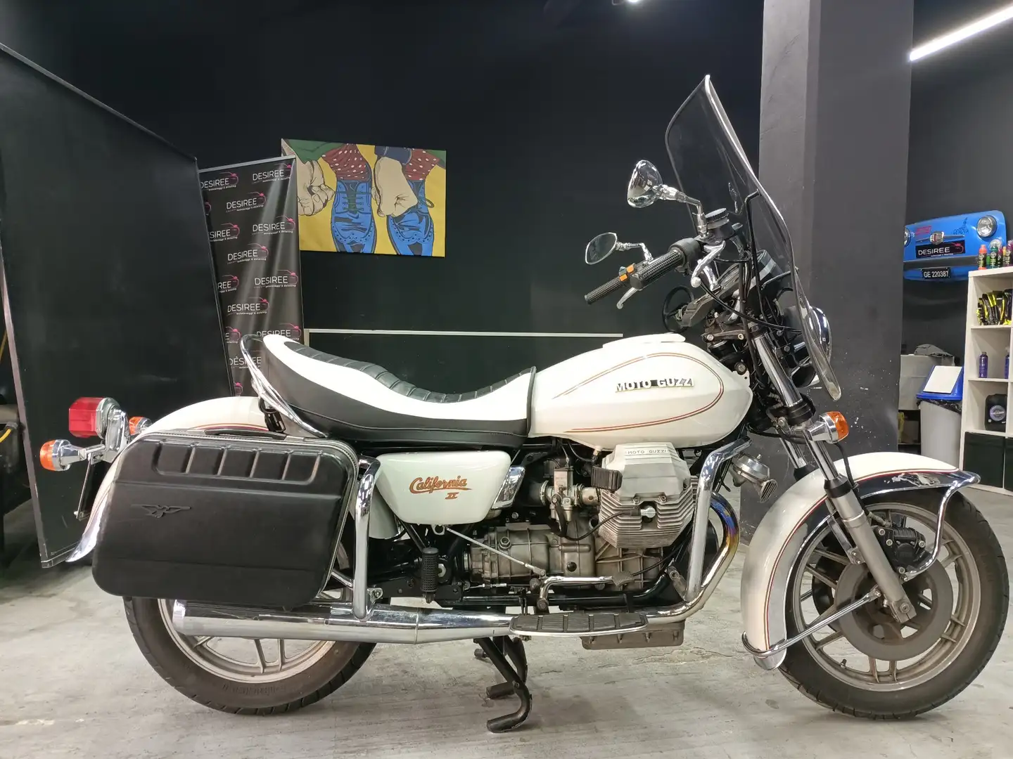 Moto Guzzi California 1000 Білий - 1