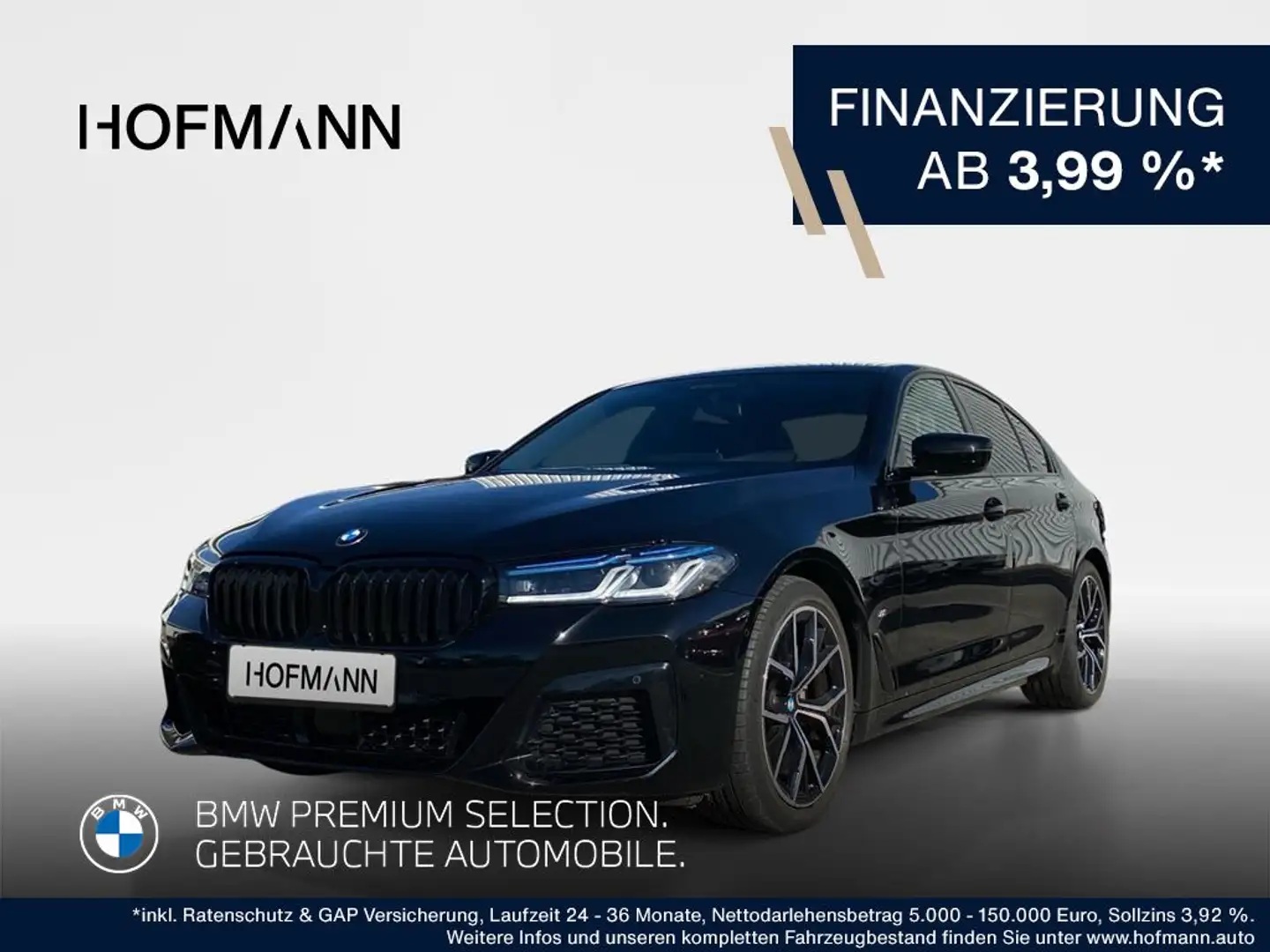 BMW 520 M Sport Zwart - 1