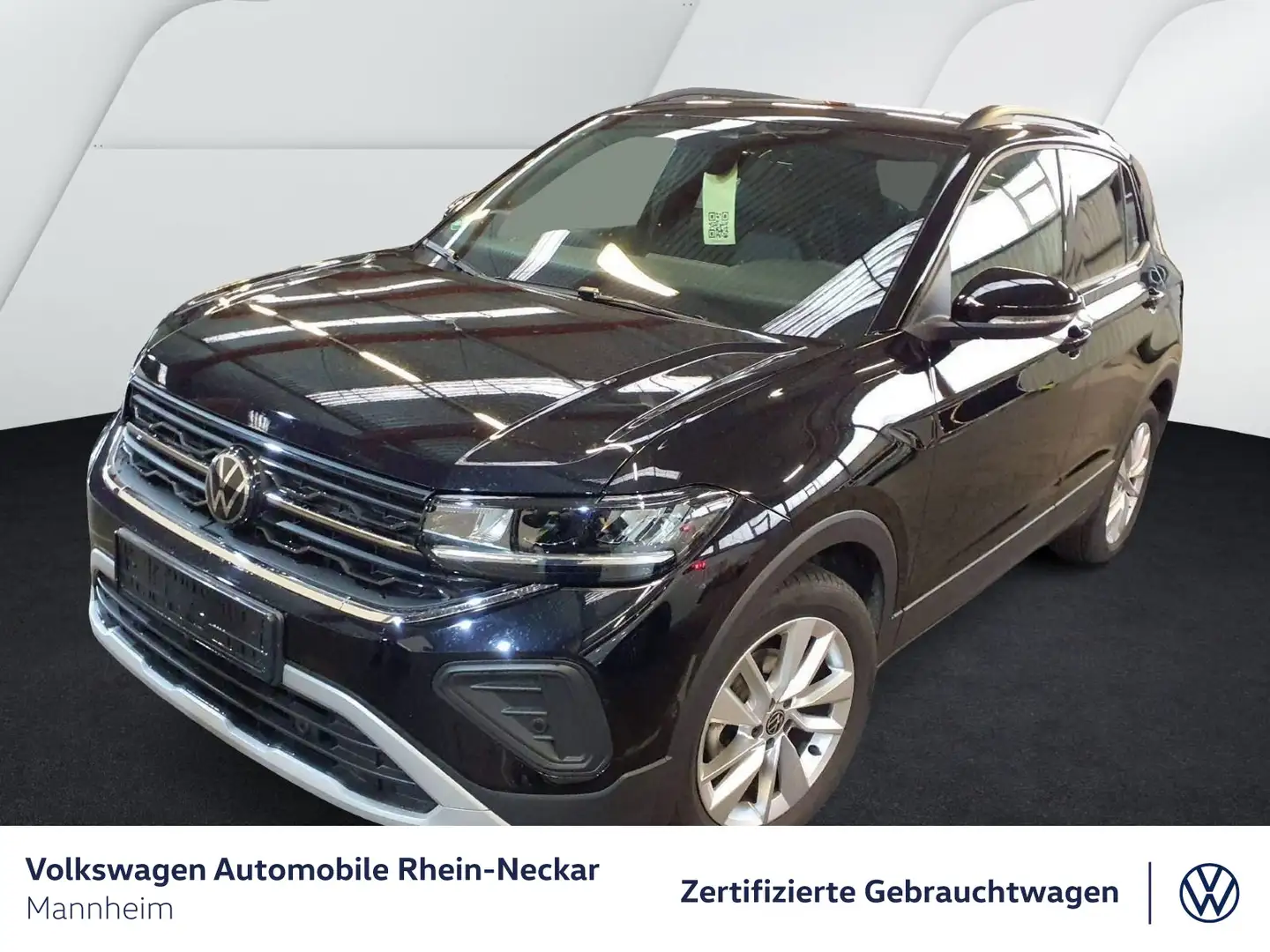 Volkswagen T-Cross 1.0 TSI GOAL DSG Navi AHK LED uvm Schwarz - 2