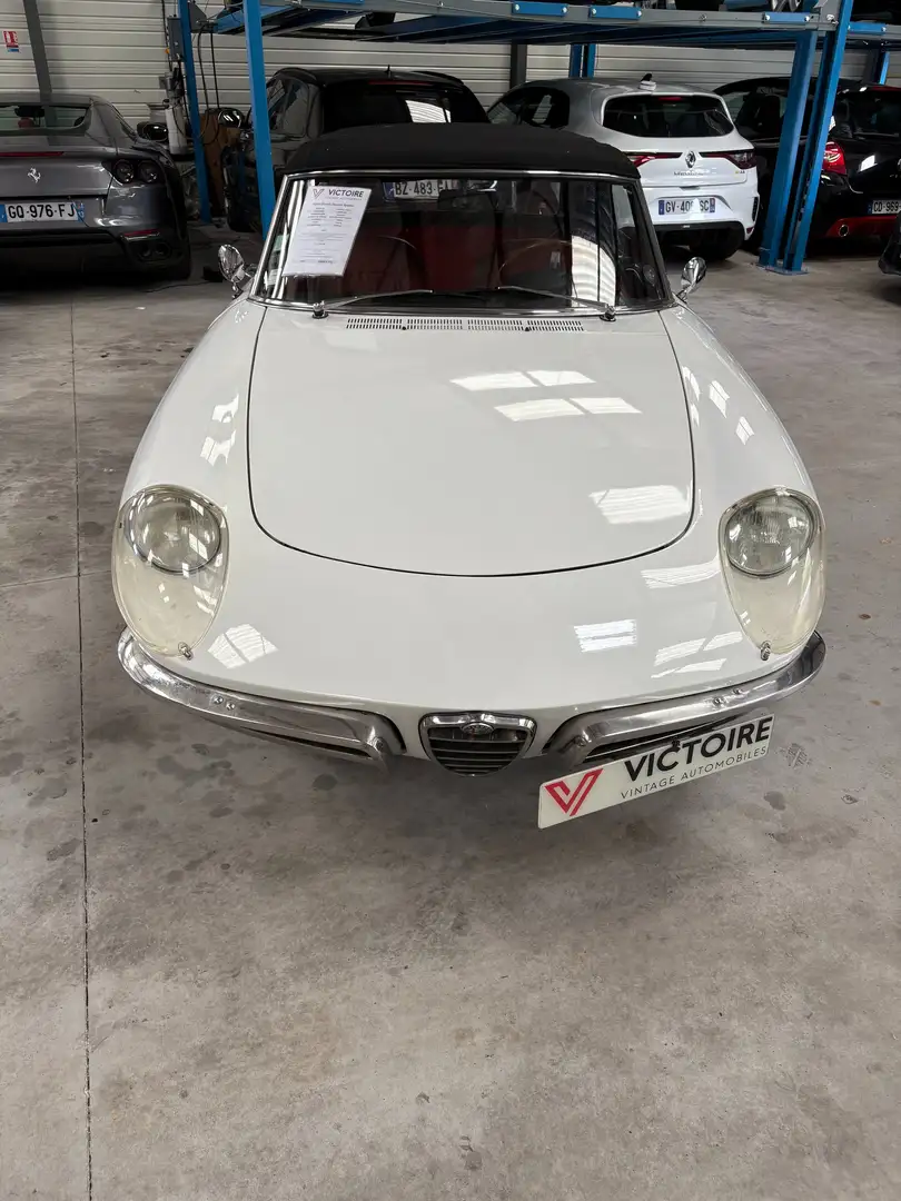 Alfa Romeo Spider 1750 Blanc - 1