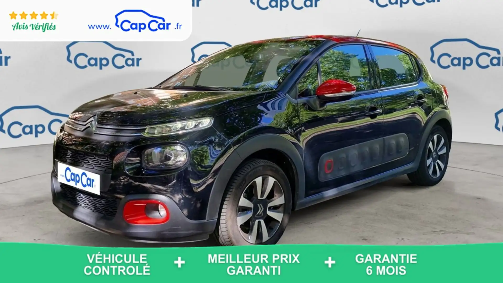 Citroen C3 III 1.2 PureTech 82 Elle Noir - 1