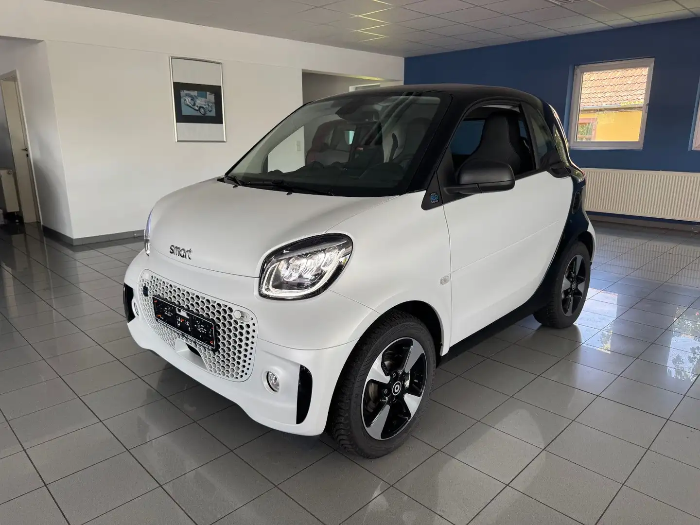 smart forTwo coupe EQ|22kW|Exclusive|PDC|CAM Blanc - 2