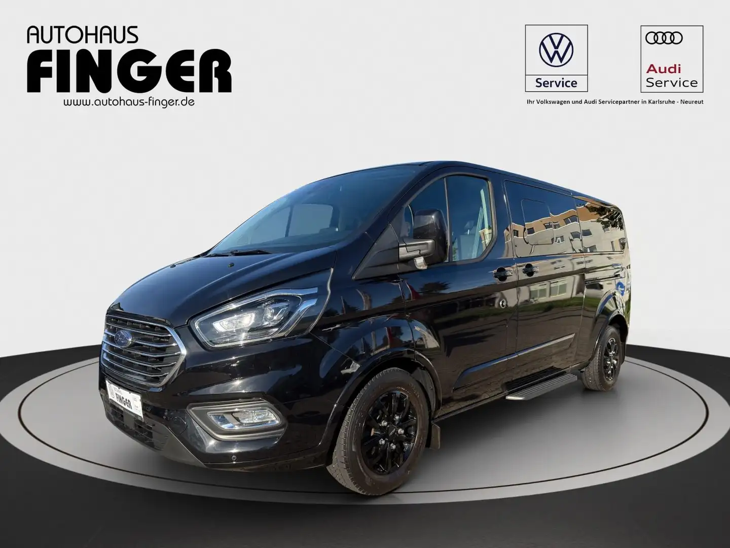 Ford Tourneo Custom TDCi Titanium L2 AT*AHK/Xenon* Schwarz - 2