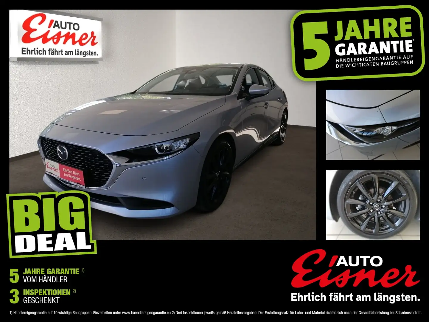 Mazda 3 SD D116 COM+ BIG DEAL Stříbrná - 1