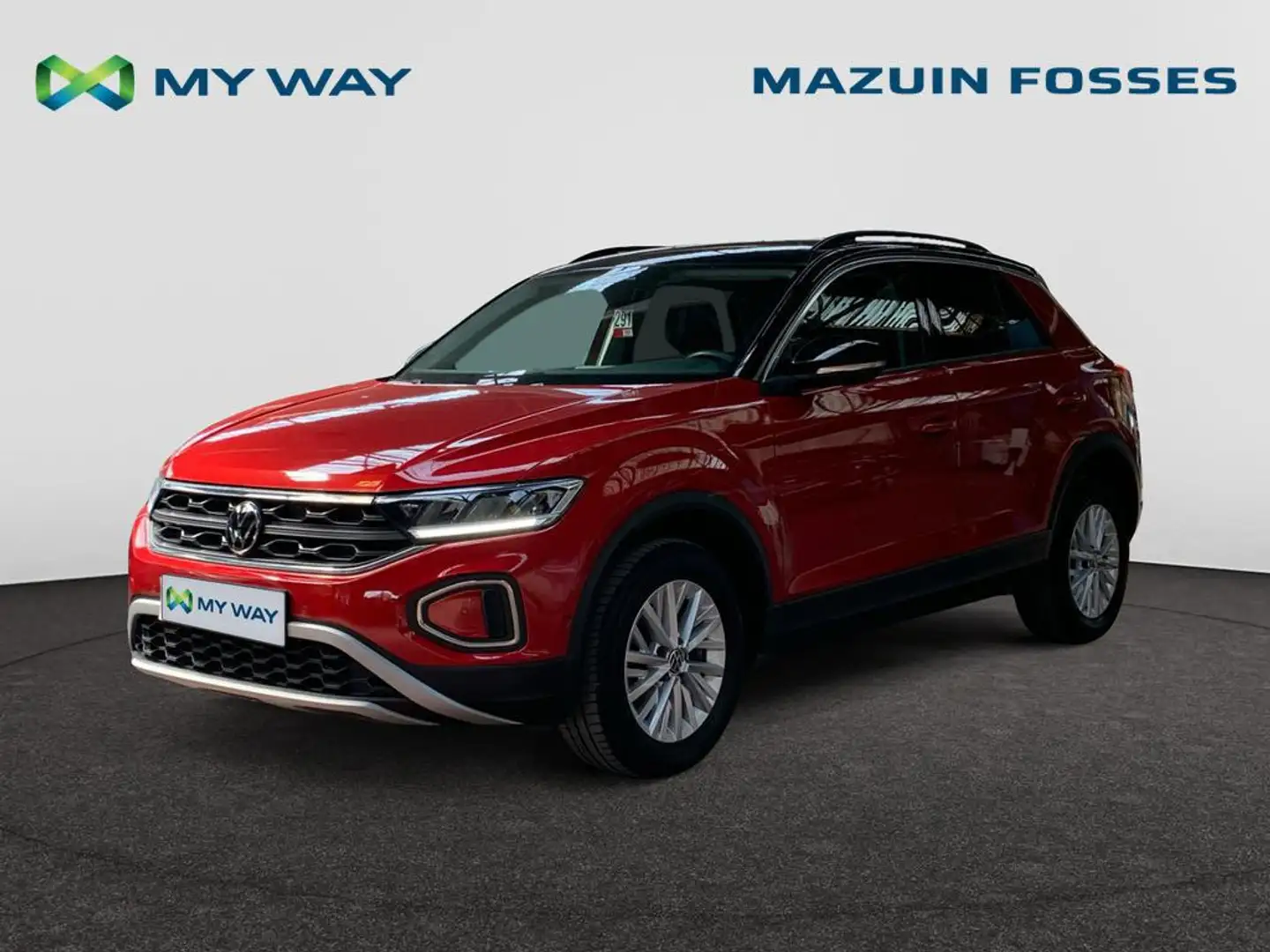 Volkswagen T-Roc T-Roc Life Business 1.0 TSI OPF 81 kW (110 ch) 6 v Rood - 1