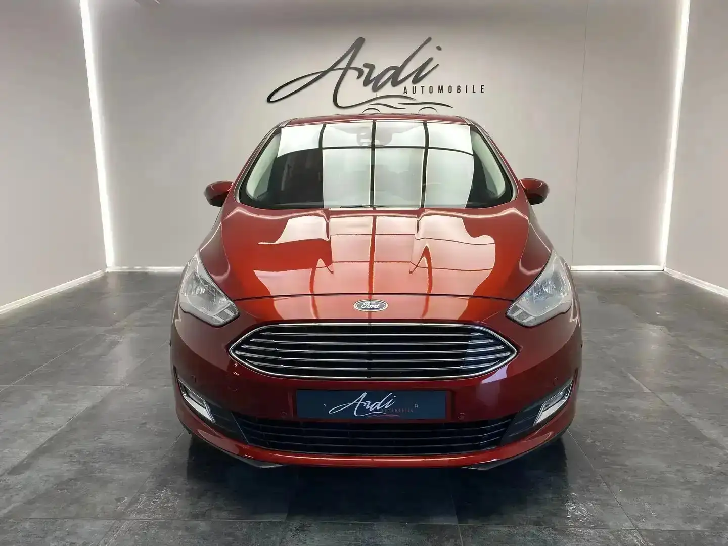 Ford C-Max 1.5 *GARANTIE 12 MOIS*1er PROPRIETAIRE*GPS*AIRCO* Rouge - 2