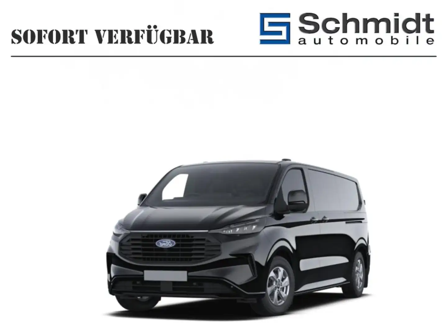 Ford E-Transit Transit Custom Limited 320L2 2,0L Eblue 170PS A8 F Negro - 1