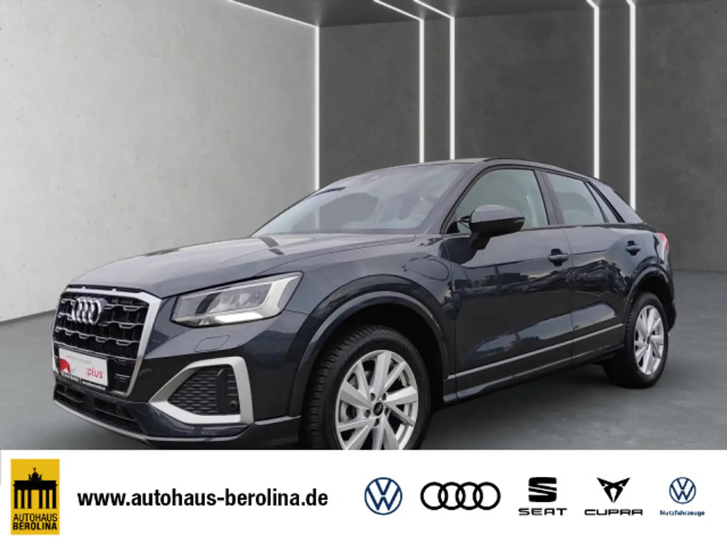 Audi Q2 35 TFSI Adv. S tronic *LED*R-CAM*PDC+*SHZ* Grau - 1
