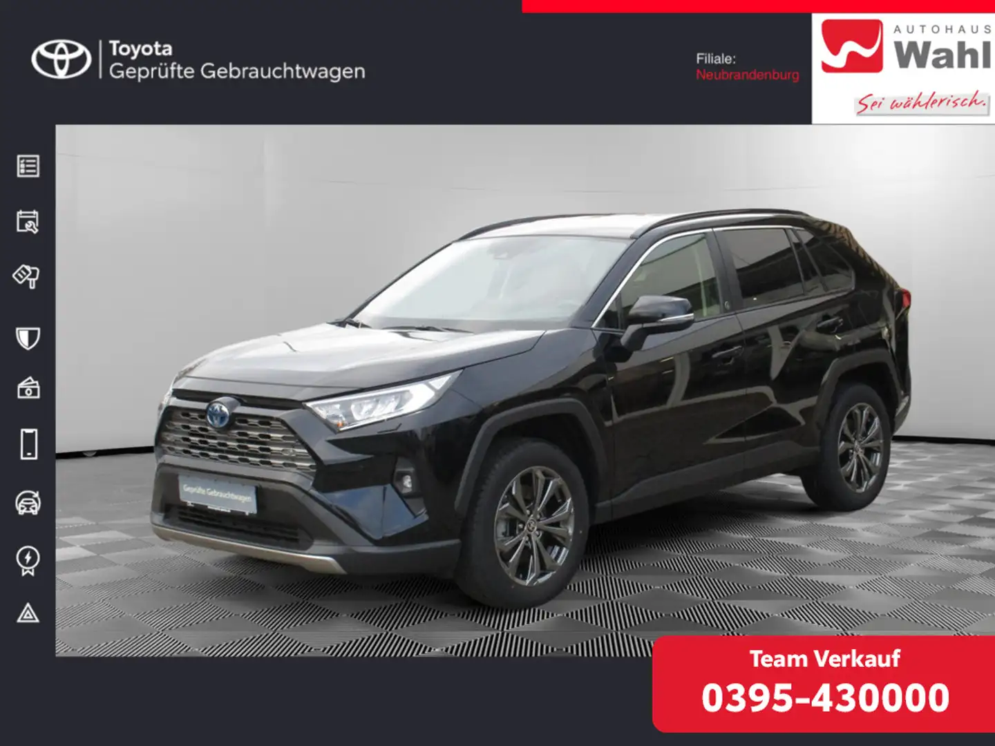 Toyota RAV 4 Noir - 1