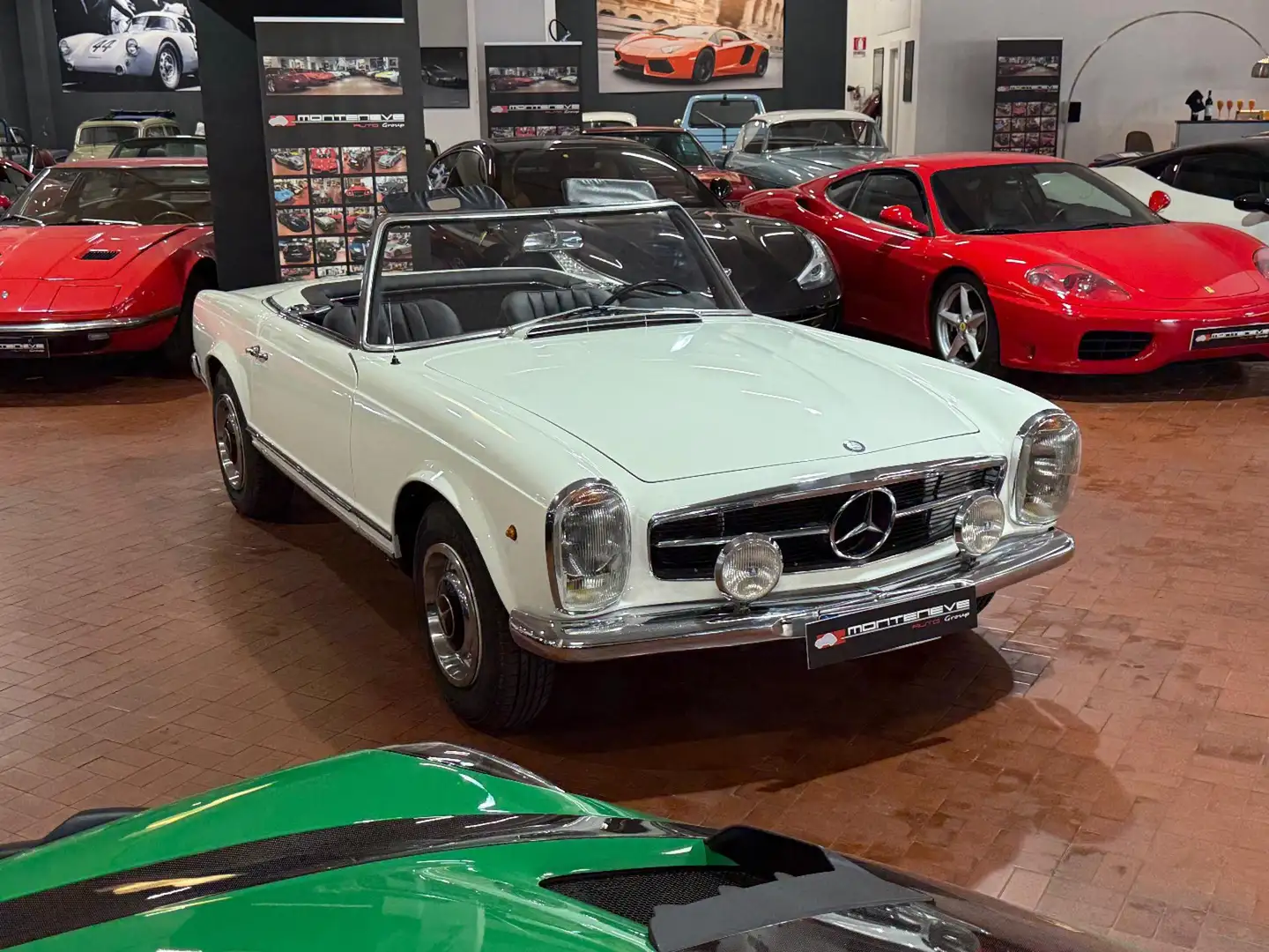 Mercedes-Benz SL 230 ISCRITTA ASI - HARDTOP NERO - RESTAURATA Bianco - 1