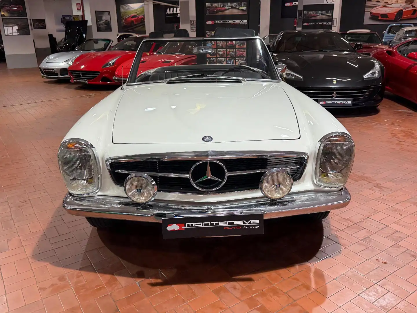 Mercedes-Benz SL 230 ISCRITTA ASI - HARDTOP NERO - RESTAURATA Bianco - 2