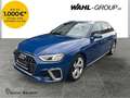 Audi A4 40 2,0 TDI AVANT S LINE*NAVI APPLE CAR PLAY*AHK KL Blau - thumbnail 1