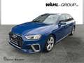 Audi A4 40 2,0 TDI AVANT S LINE*NAVI APPLE CAR PLAY*AHK KL Blau - thumbnail 1