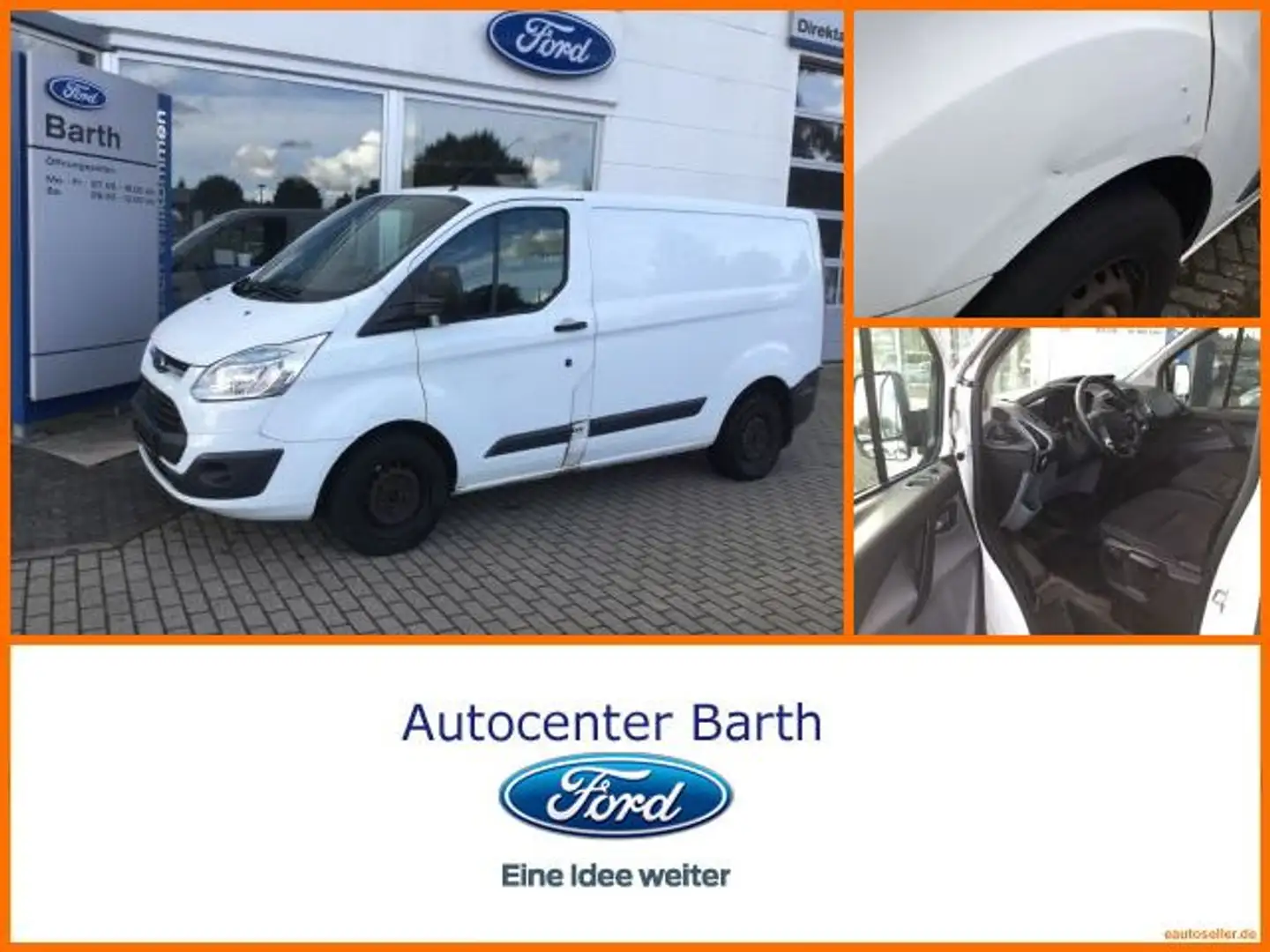 Ford Transit Custom 2.2 TDCi 270 L1 Trend DPF ist neu N Blanc - 1
