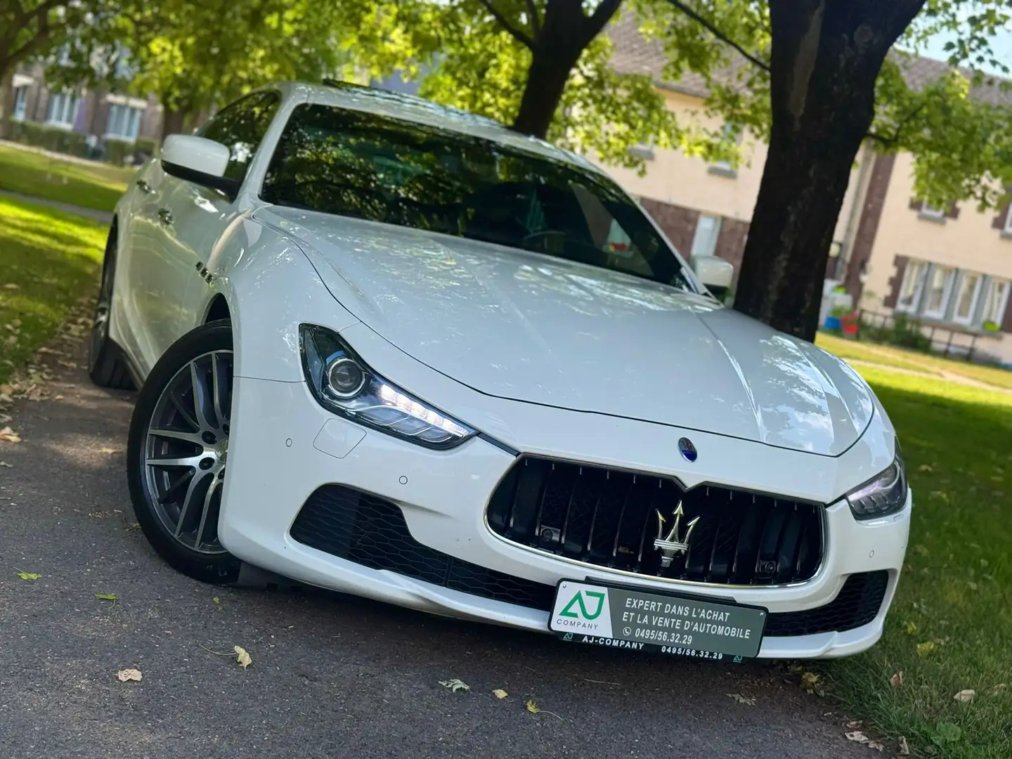 Maserati Ghibli Ghibli 3.0 D * Vendue - Sold - Vercoht- Sold Blanc - 1