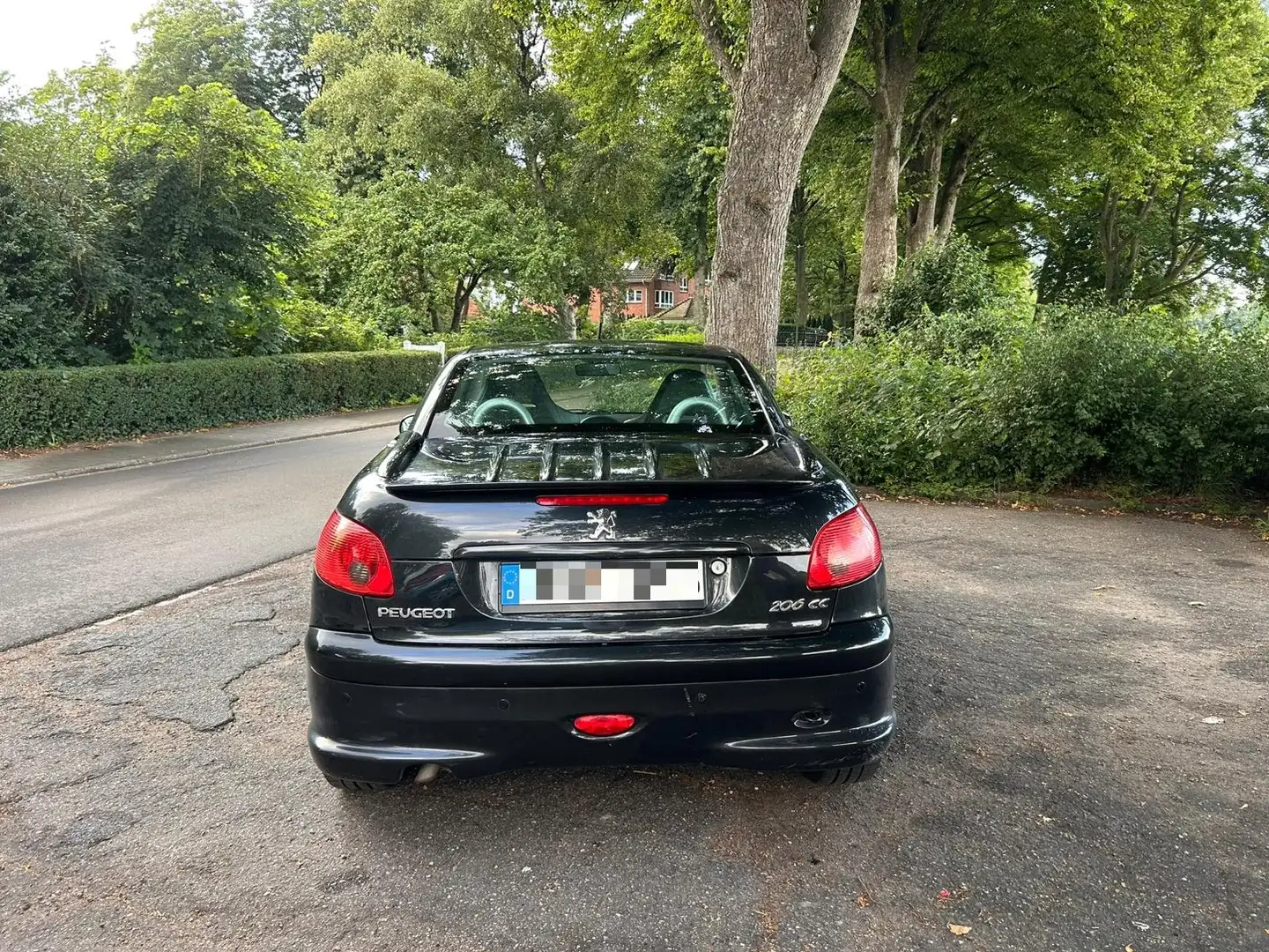 Peugeot 206 206 CC CC 110 RC-Line Schwarz - 2