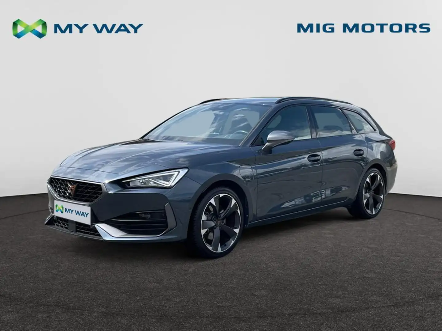 CUPRA Leon Plug-in Hybride /// CUPRA 1.4 e-HYBRID 204pk /// W Gris - 1