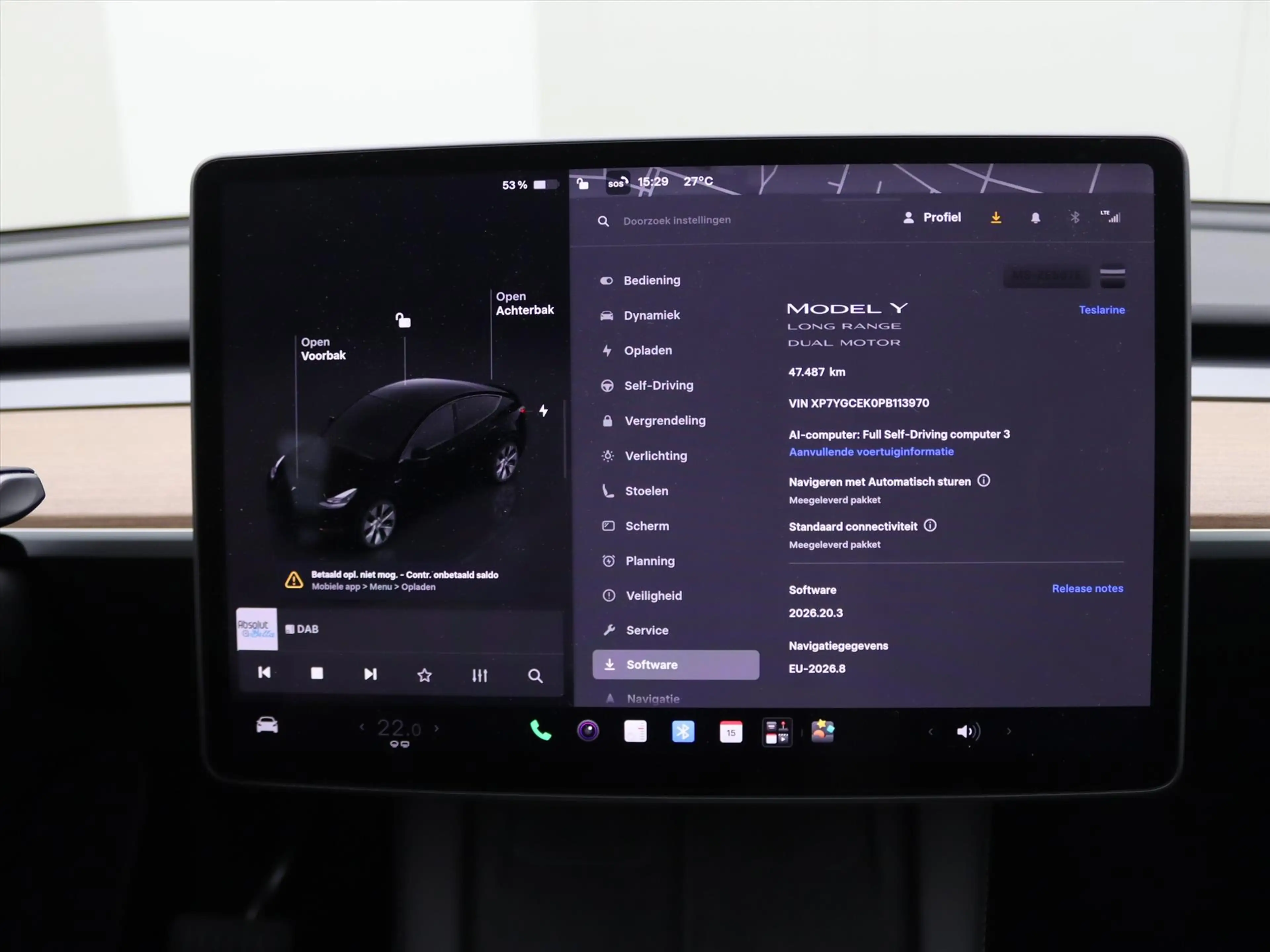 Tesla Model Y Long Range AWD 75kWh 351pk [ AMD RYZEN+ENHANCED AU — photo 30
