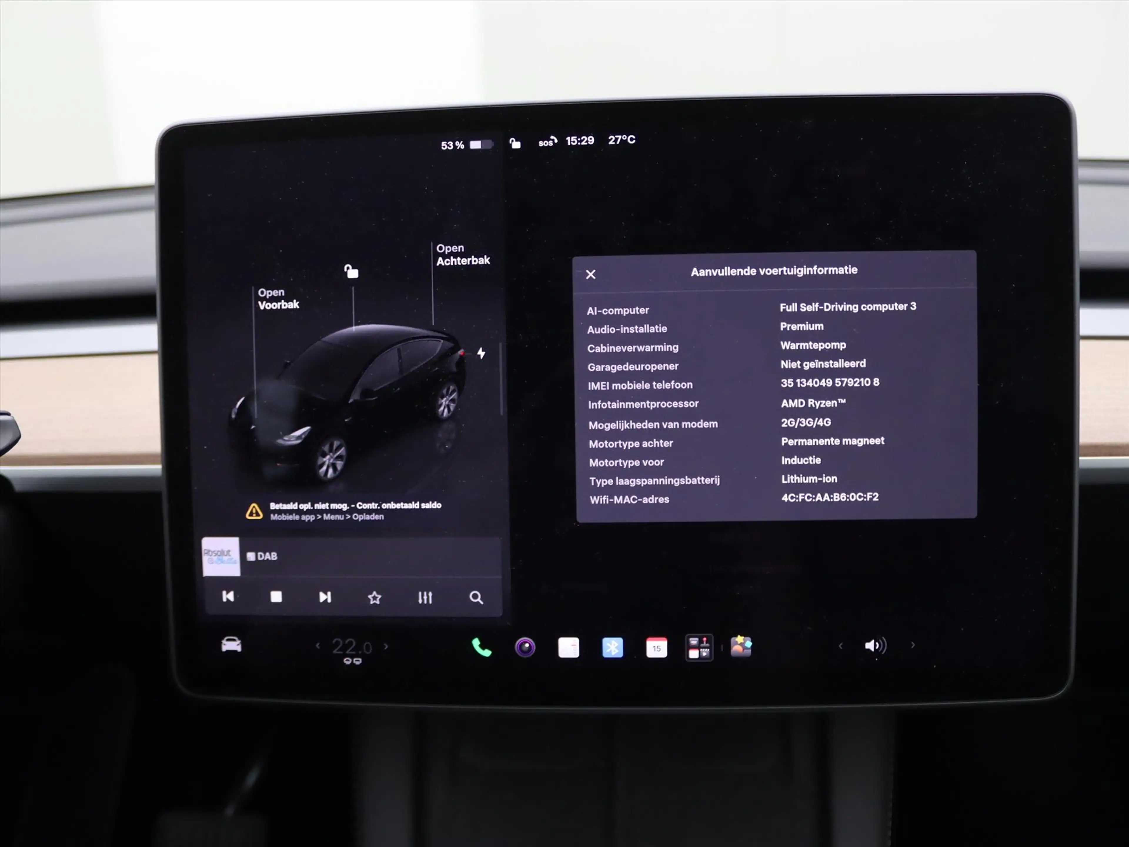 Tesla Model Y Long Range AWD 75kWh 351pk [ AMD RYZEN+ENHANCED AU — photo 31