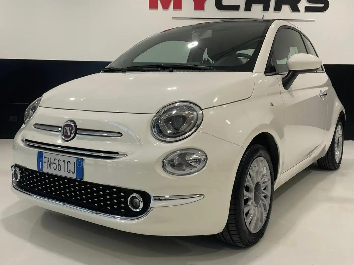 Fiat 500 500C III 2015 1.2 Lounge 69cv Bianco - 1