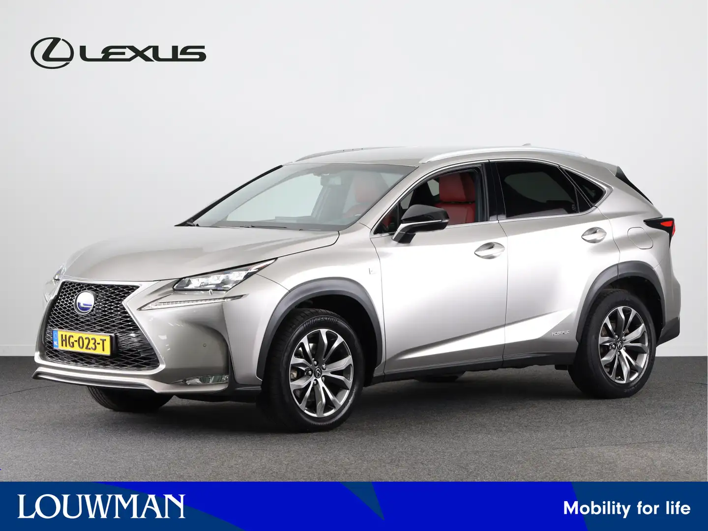 Lexus NX 300h AWD F Sport Line | Lederen Bekleding | Stoelverwar Šedá - 1
