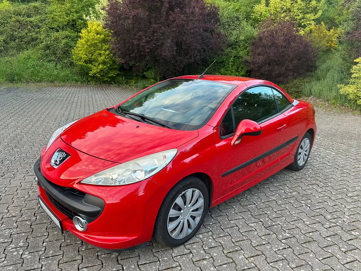 Peugeot 207 CC 1.6 Filou* ERST; 94.000.KM* KLIMA Rot - 2