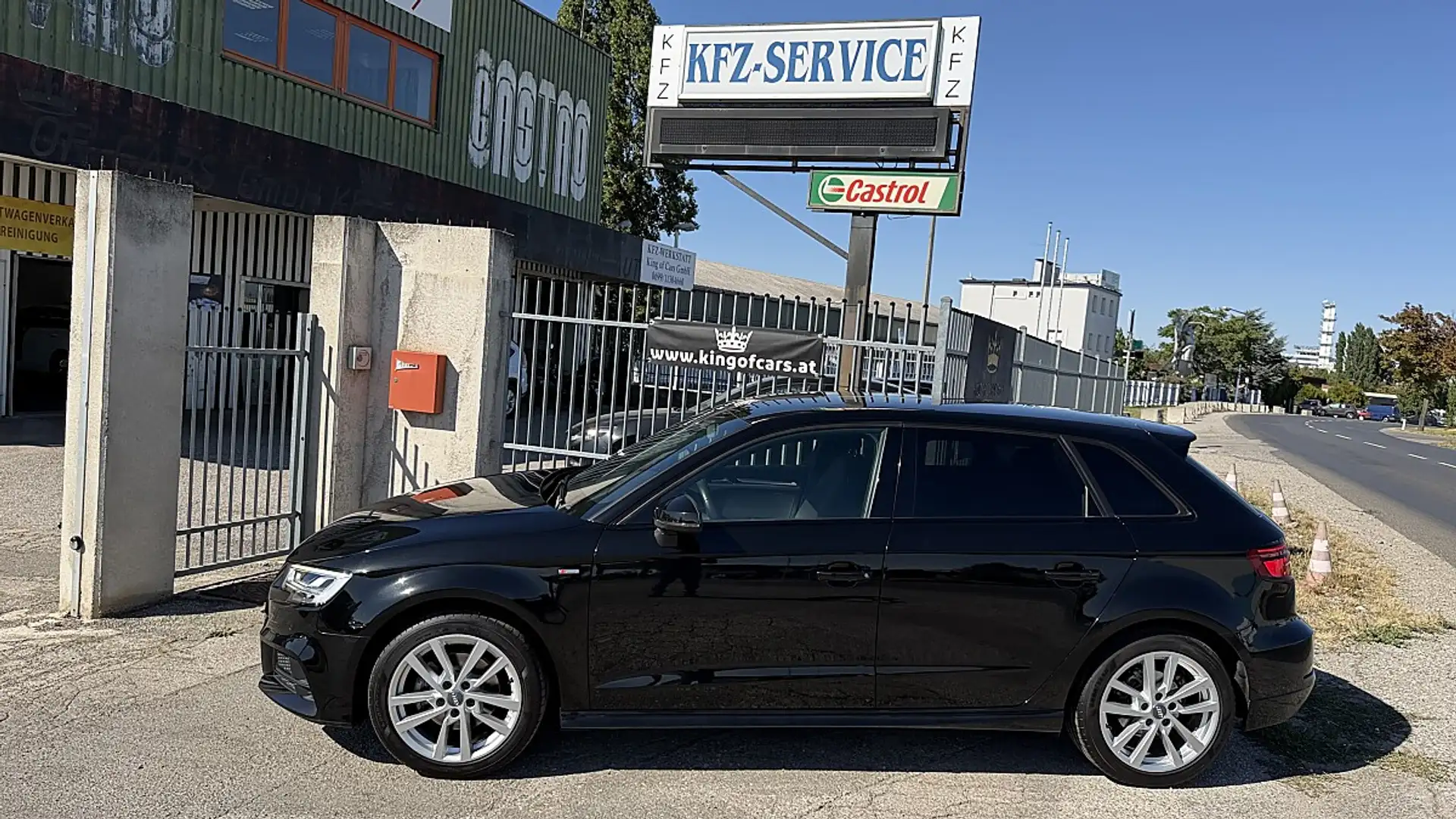 Audi A3 1.0 TFSI S-line, Kamera, ARBÖ Kauftest + Pickerl Schwarz - 2