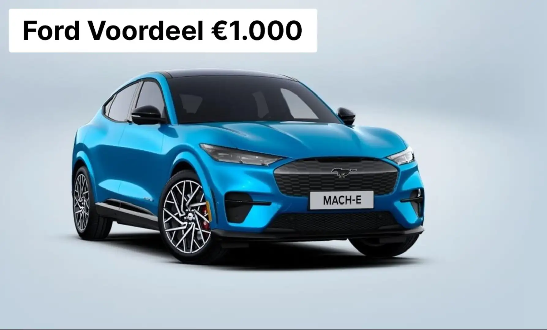 Ford Mustang Mach-E GT Extended AWD 98 kWh Ford Mustang Mach-E 98kWh E Blauw - 1