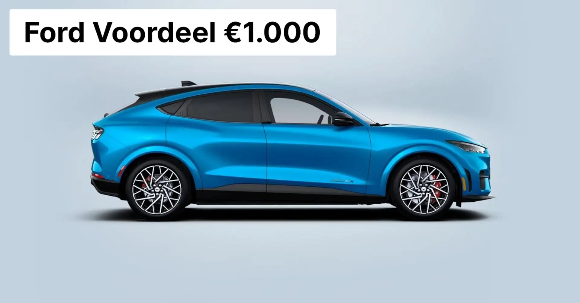 Ford Mustang Mach-E GT Extended AWD 98 kWh Ford Mustang Mach-E 98kWh E Blauw - 2