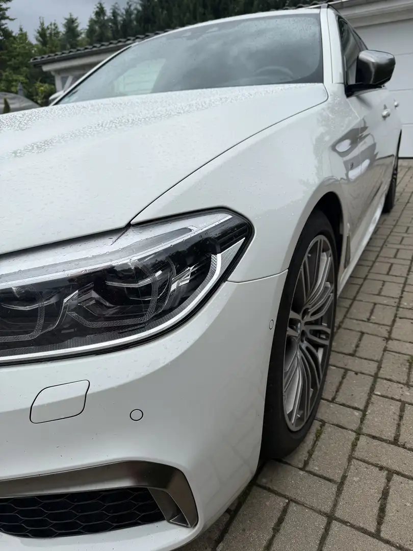 BMW M550 M550 d xDrive Blanc - 2