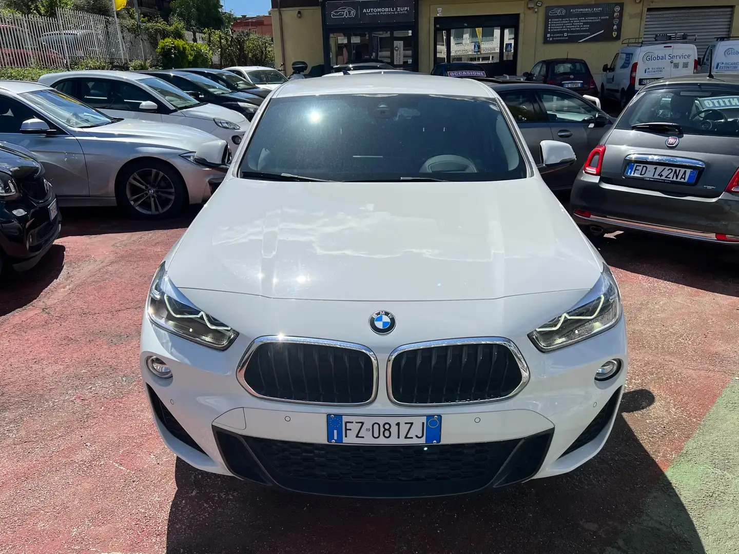 BMW X2 18d M-SPORT *UNICO PROPRIETARIO* Blanc - 2