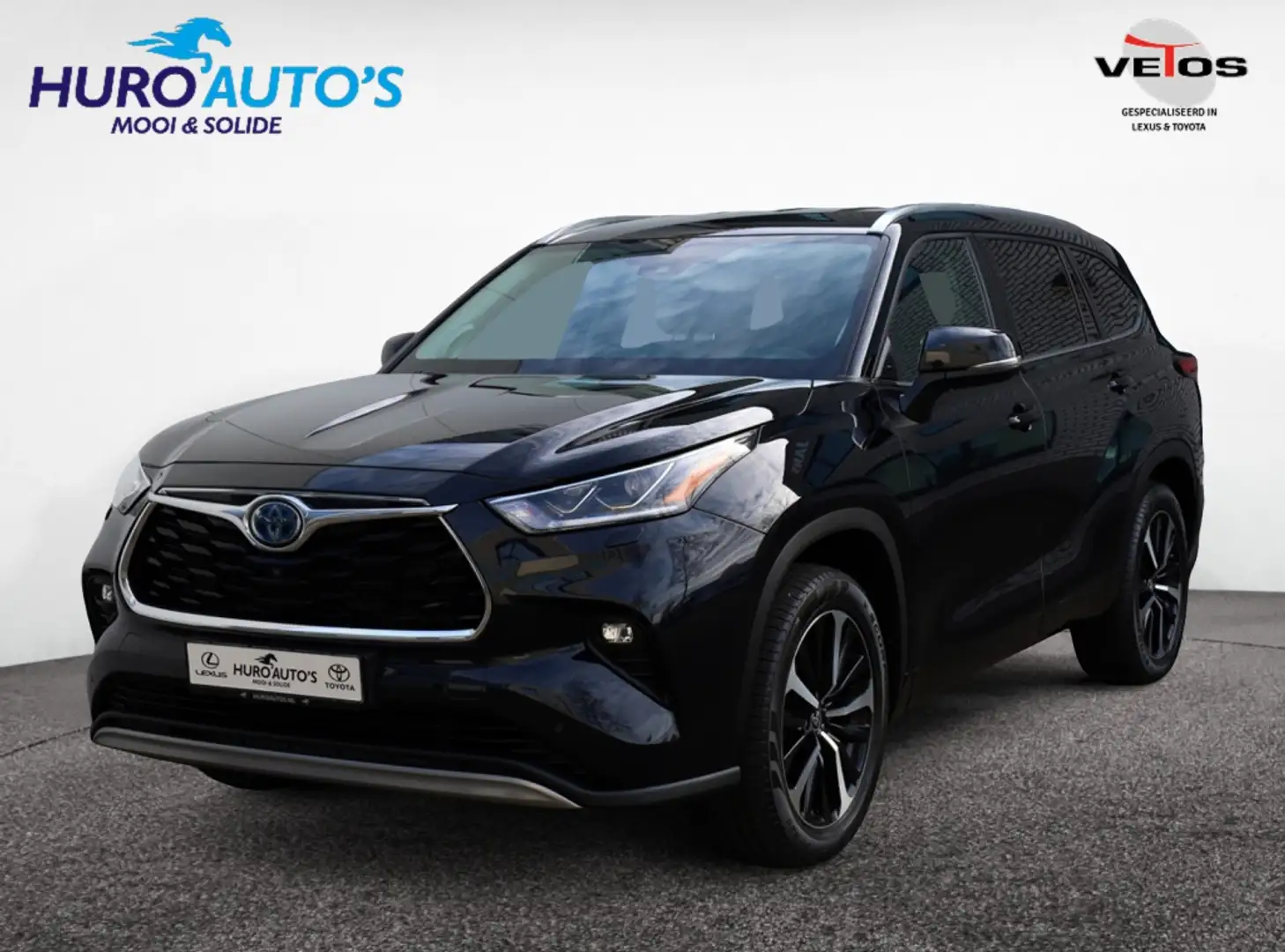 Toyota Highlander 2.5 AWD Hybrid Premium | Head up | Stoelventilatie Schwarz - 1
