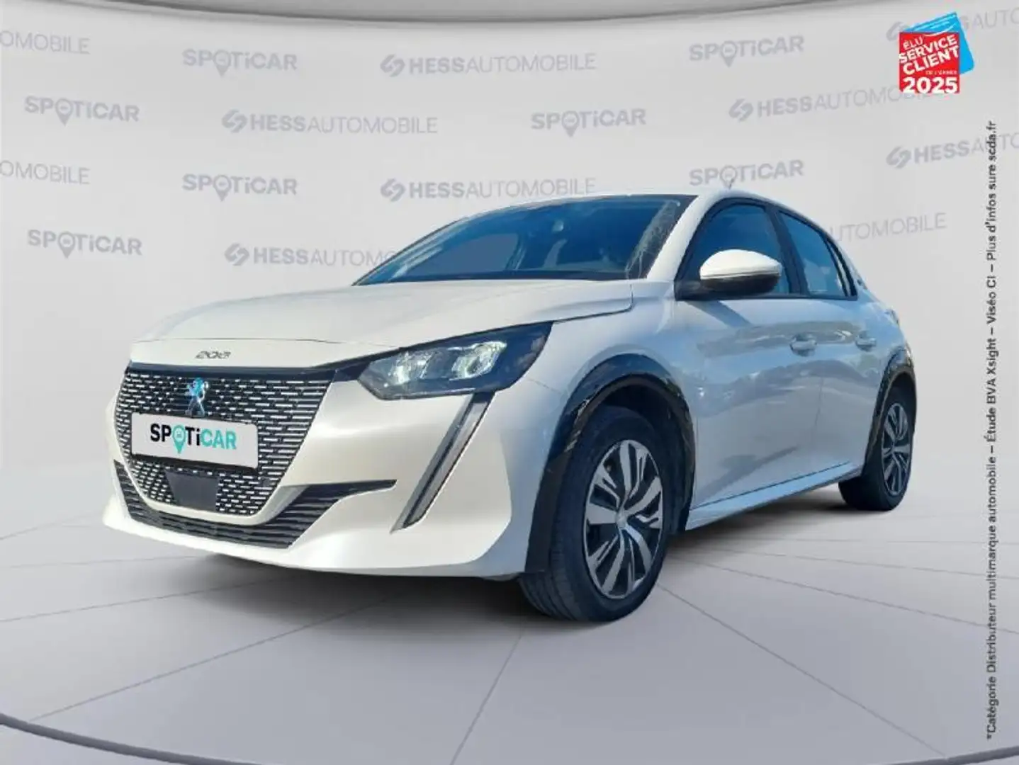 Peugeot e-208 e-208 136ch Active Business Blanc - 1