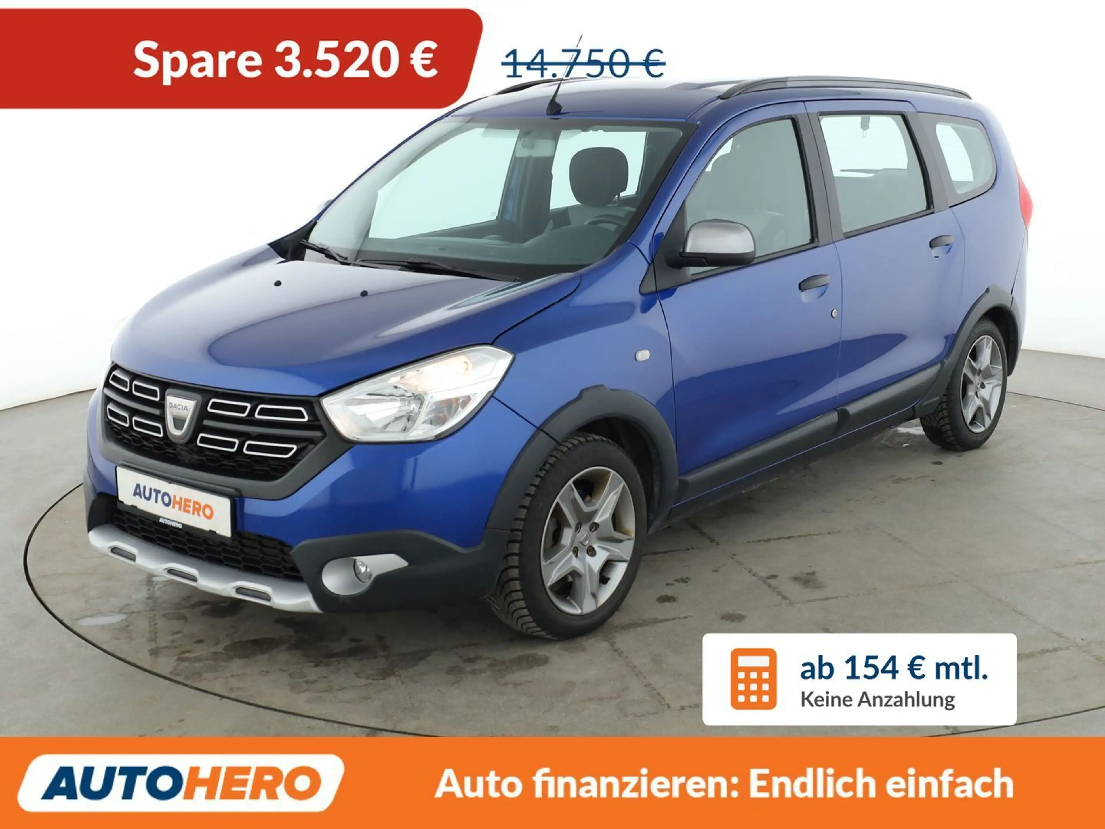 Dacia Lodgy 1.5 Blue dCi Stepway *NAVI*CAM*SHZ*TEMPO*KLIMA*
