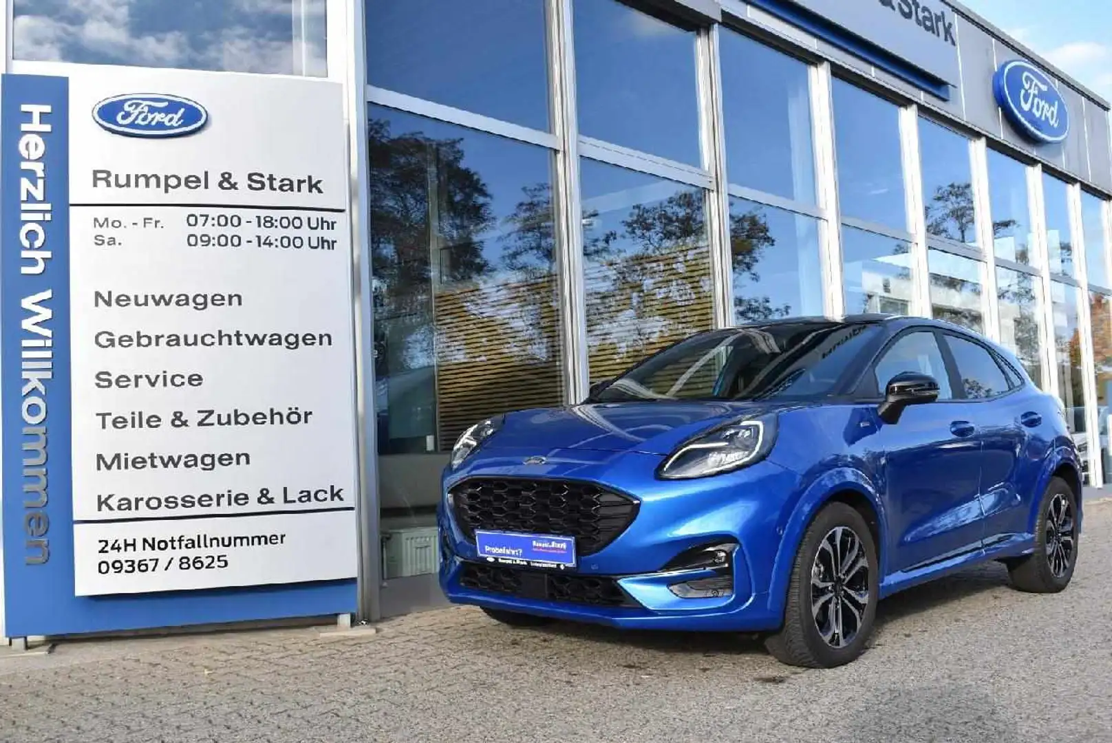 Ford Puma ST-Line X Blau - 1