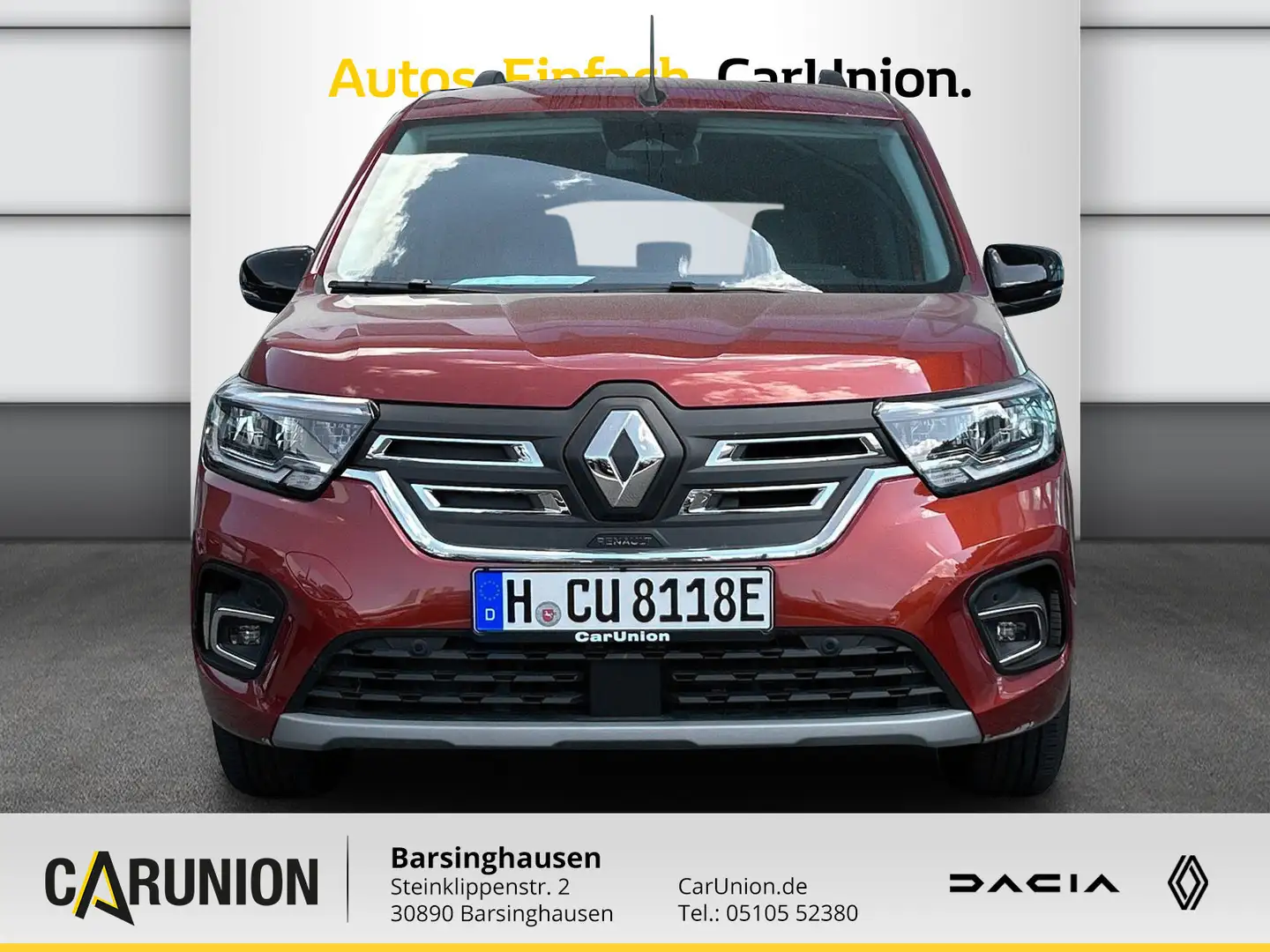Renault Kangoo E-TECH 100% el. Paket Techno EV45 AC22 Braun - 2