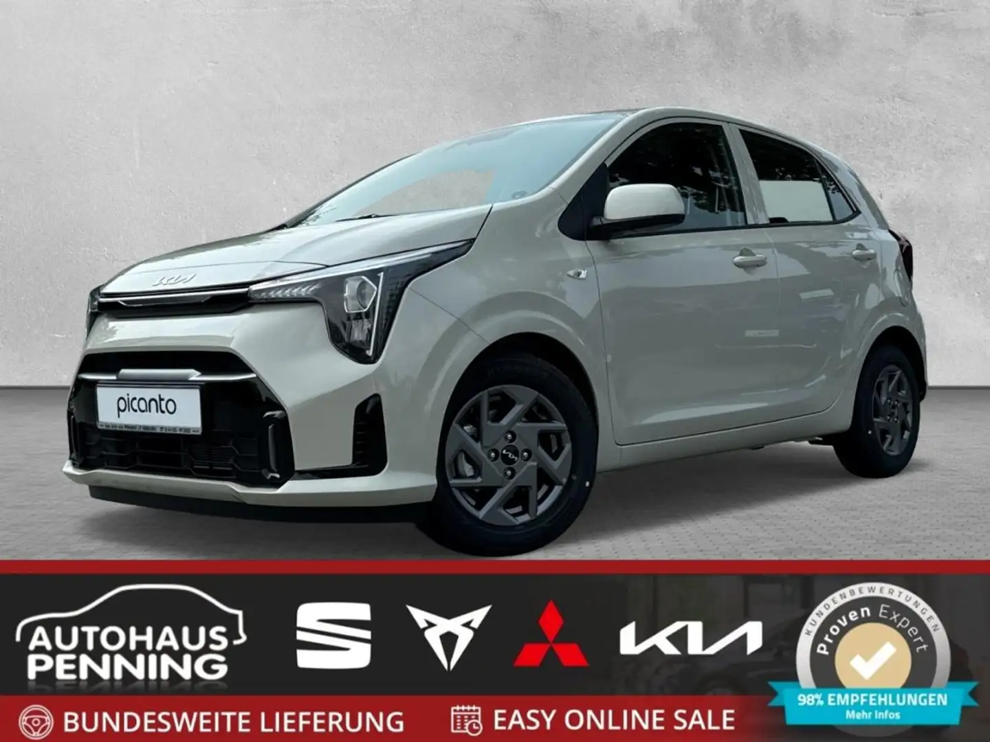 Kia Picanto 1.0 Vision 4-Sitzer Beige - 1