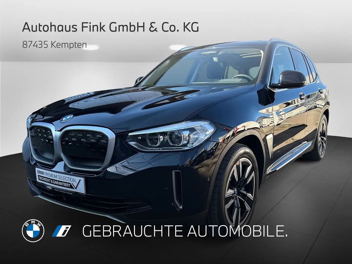 BMW iX3 DAB LED WLAN RFK Parkassistent el. Sitze Černá - 1