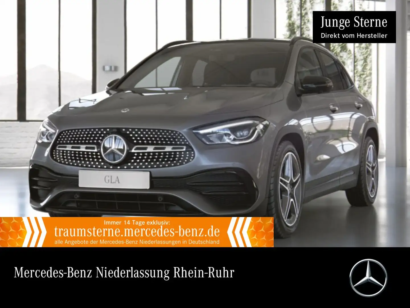 Mercedes-Benz GLA 250 e AMG+NIGHT+PANO+360°+LED+TOTW+KEYLESS+8G Grau - 1