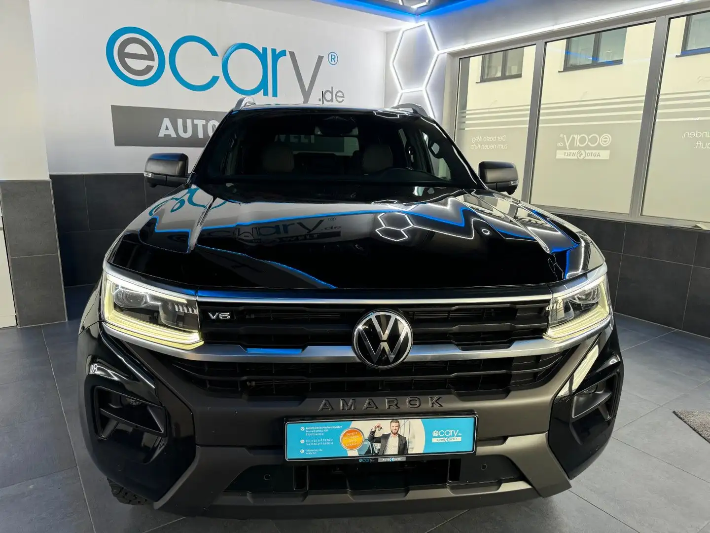 Volkswagen Amarok 3.0 TDI*H/K*PanAmericana*AHK 3,5T*SHZ*4M* Negro - 1