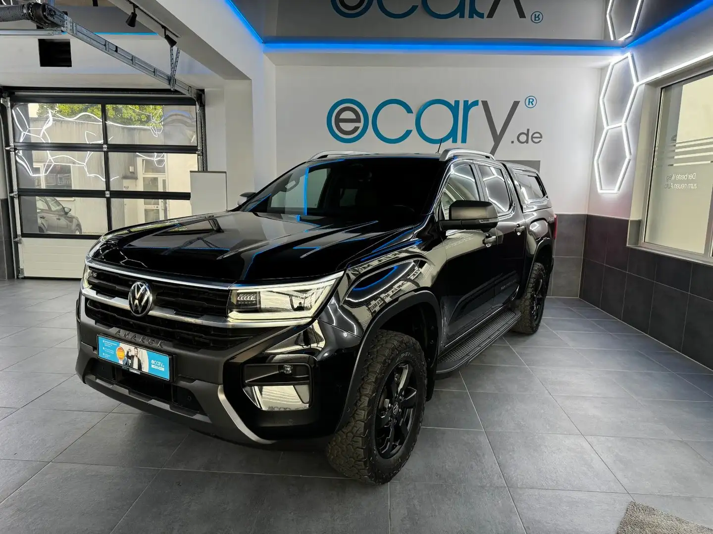 Volkswagen Amarok 3.0 TDI*H/K*PanAmericana*AHK 3,5T*SHZ*4M* Negro - 2