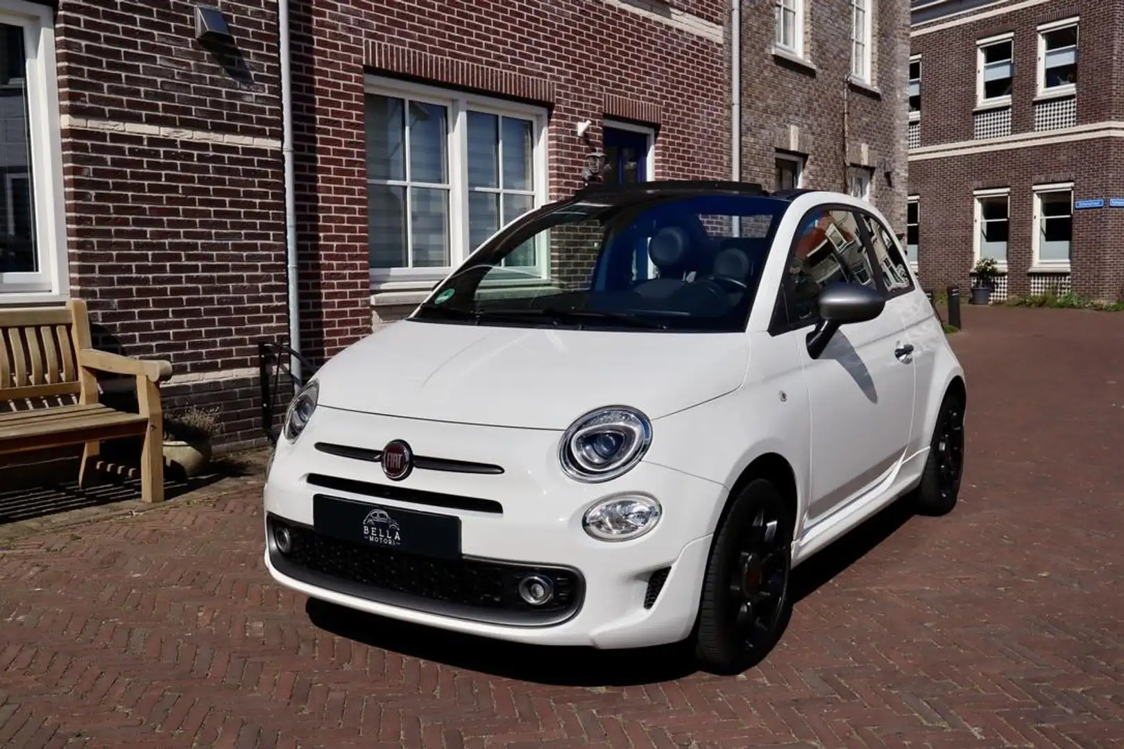 Fiat 500C S 1.2 | Cabrio | Sport | Uconnect 7” | 16” Zwarte - 1