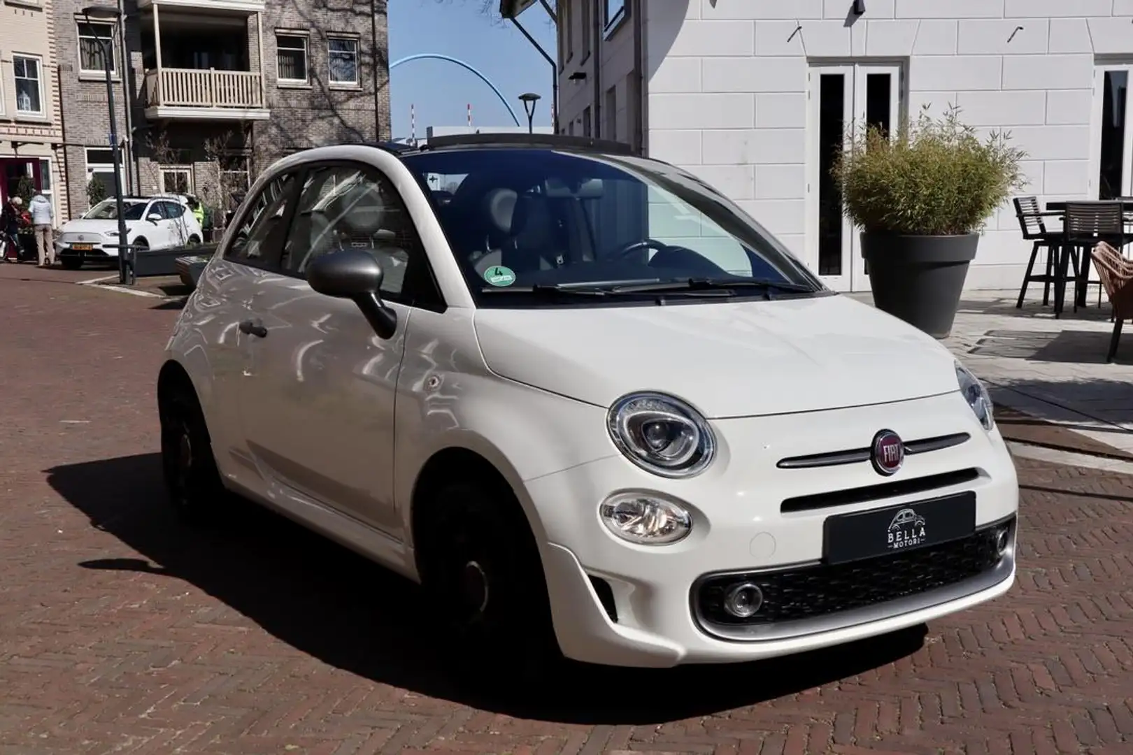 Fiat 500C S 1.2 | Cabrio | Sport | Uconnect 7” | 16” Zwarte - 2