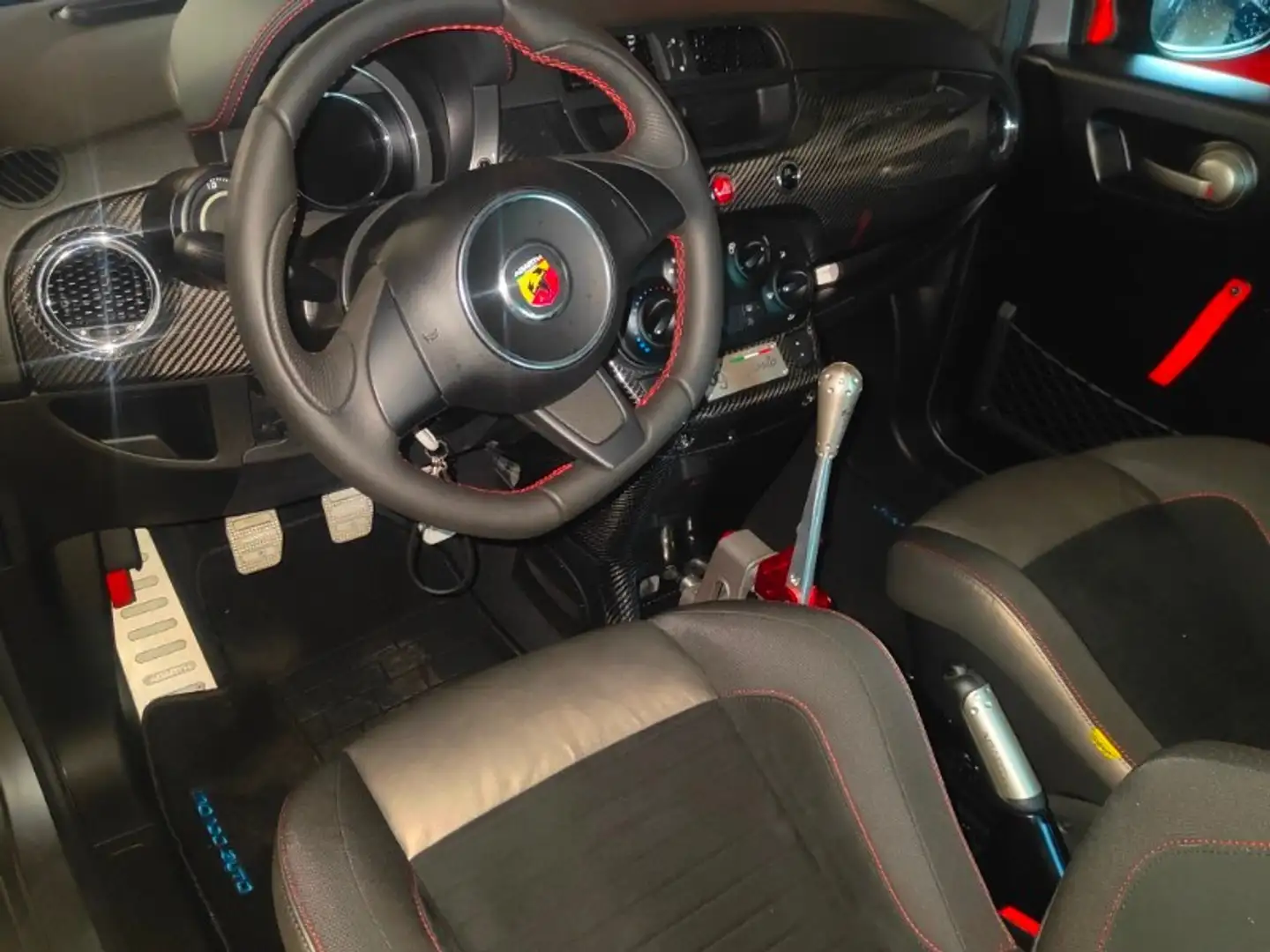 Abarth 695 695 1.4 Turbo T-Jet 190 CV Biposto Beige - 1