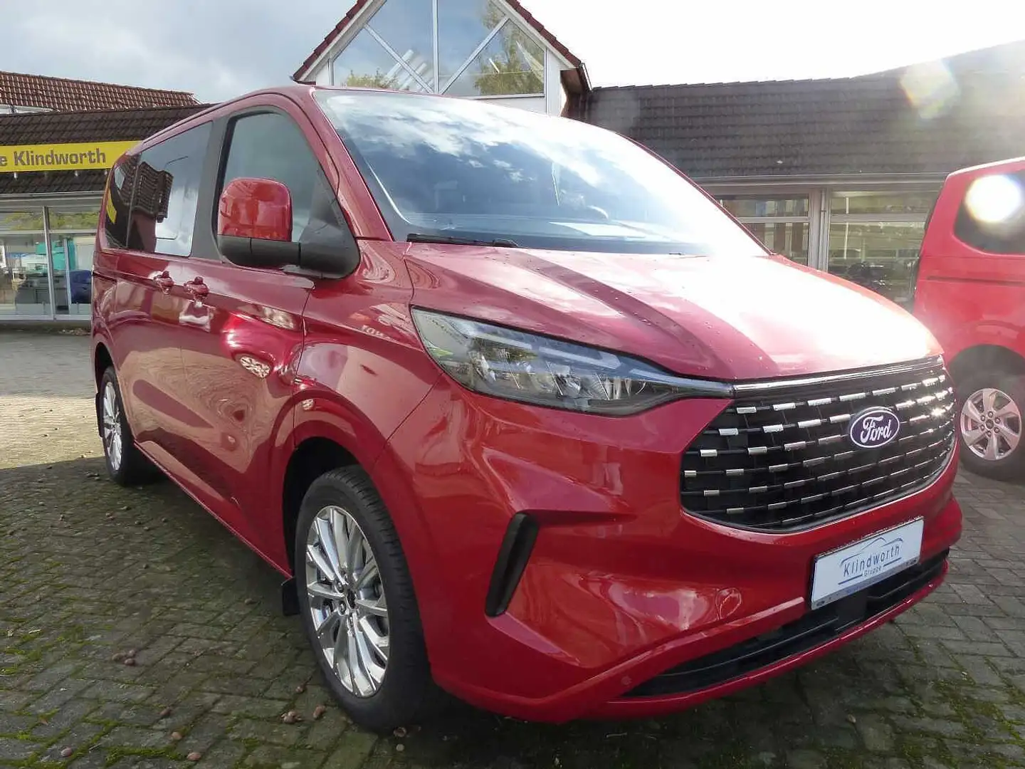 Ford Tourneo Custom 2.0 EcoBlue L1 Titanium Navi,ACC Rosso - 2