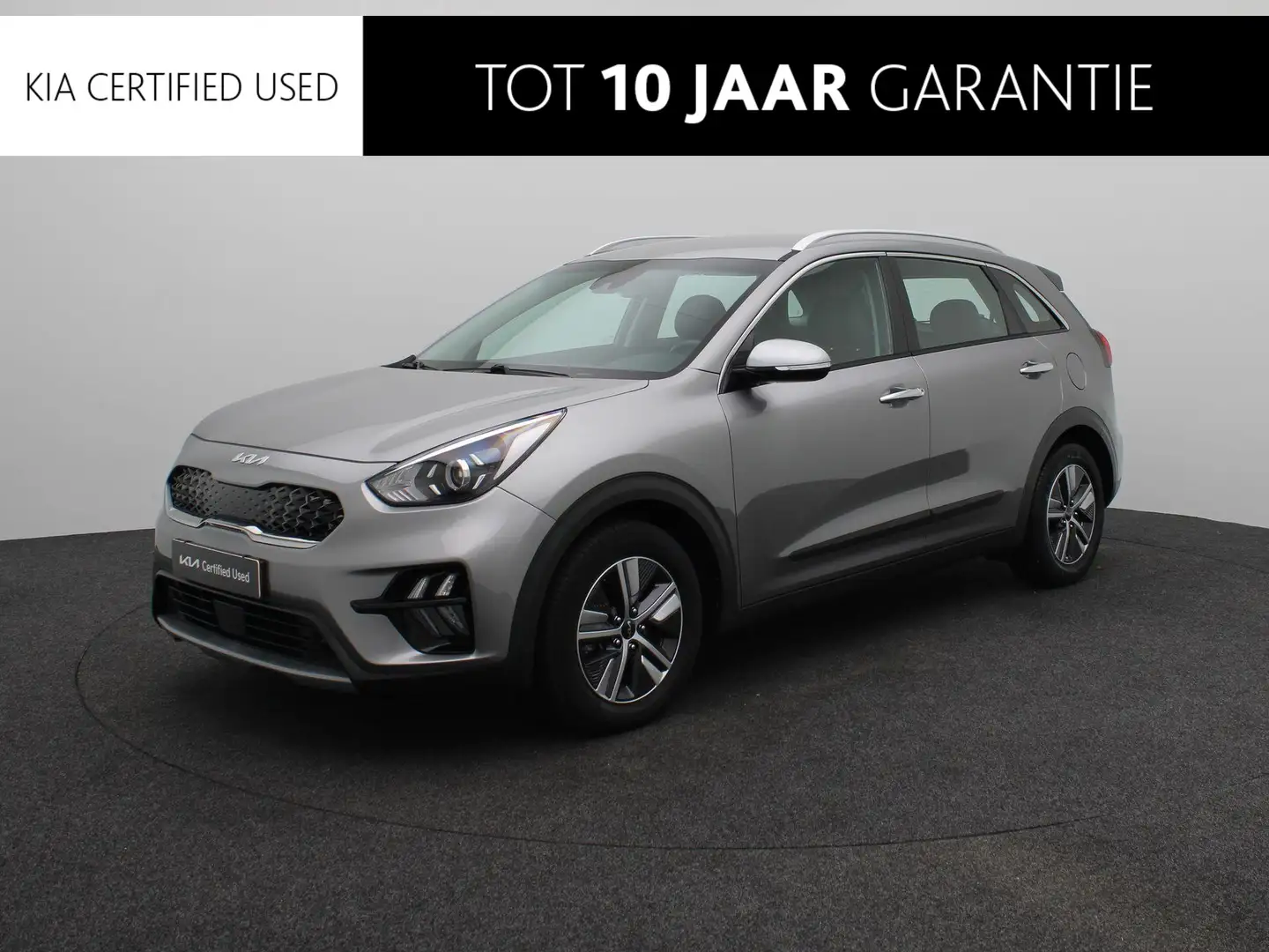 Kia Niro 1.6 GDi Hybrid DynamicLine Navi | Camera | Clima | Grau - 1