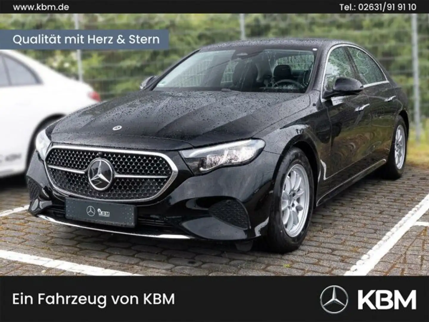 Mercedes-Benz E 200 E 200 d AVANTGARDE ADV°DISTR°KEYL°PTS+RFK°WINTER Schwarz - 1
