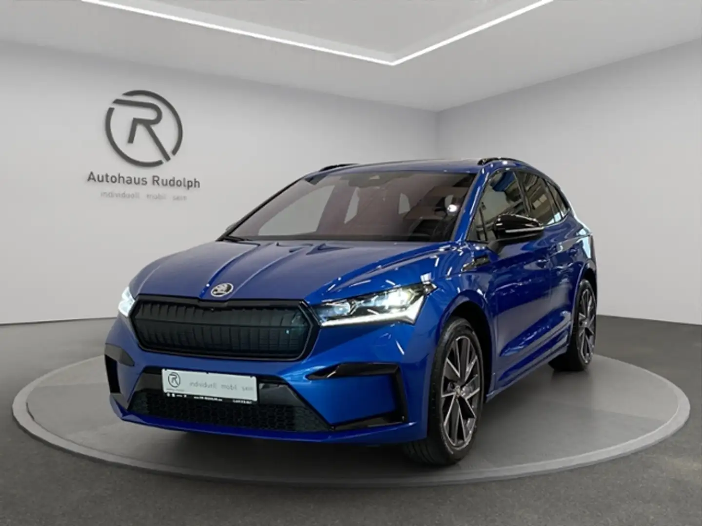 Skoda Enyaq 82 kWh Sportline / Navi LED ACC 20" Blau - 2