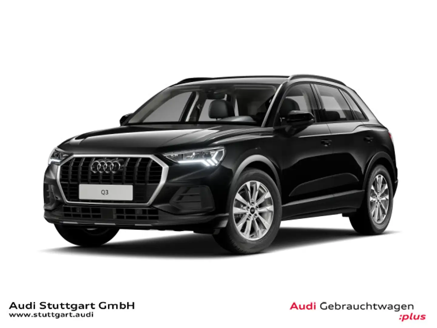 Audi Q3 35 TDI basis S tronic Schwarz - 1