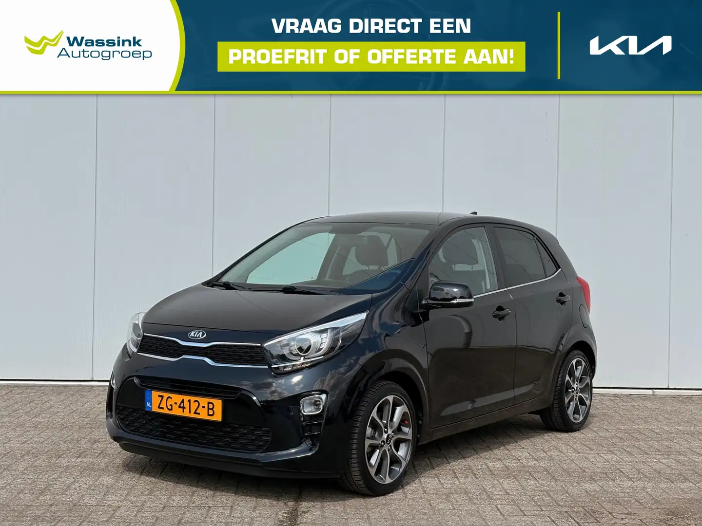 Kia Picanto 1.0 CCVT 67pk 4-zits Design Edition | Camera | Cli Negro - 1